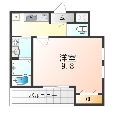 セジュール白鷺Ⅰの物件間取画像